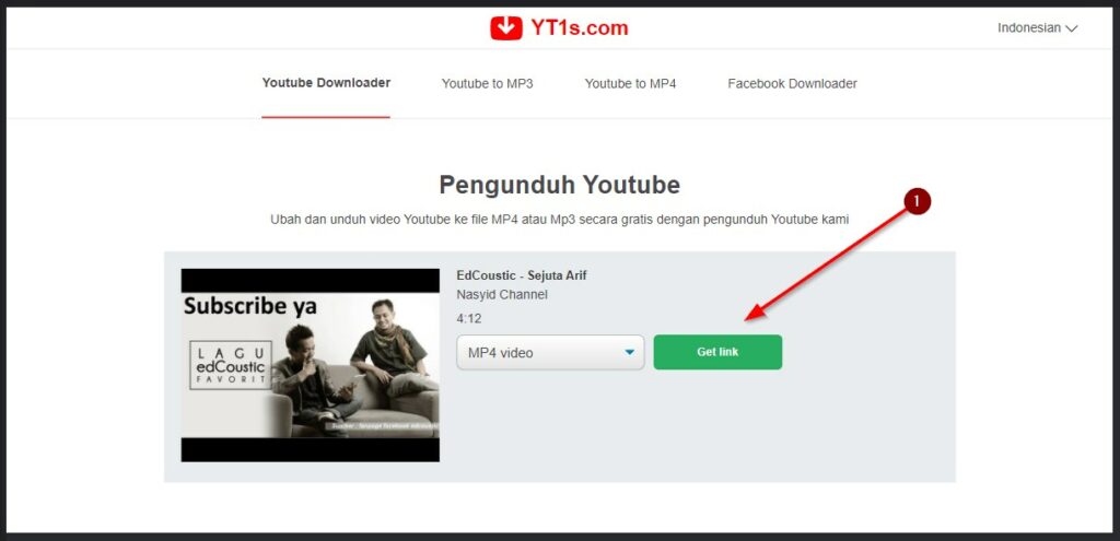 Cara Download Youtube Dengan Situs Terbaik Yt1s