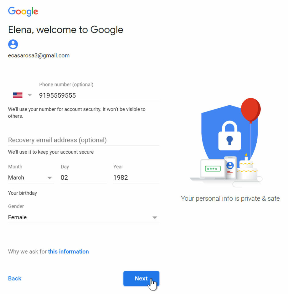 login akun gmail dengan username dan password